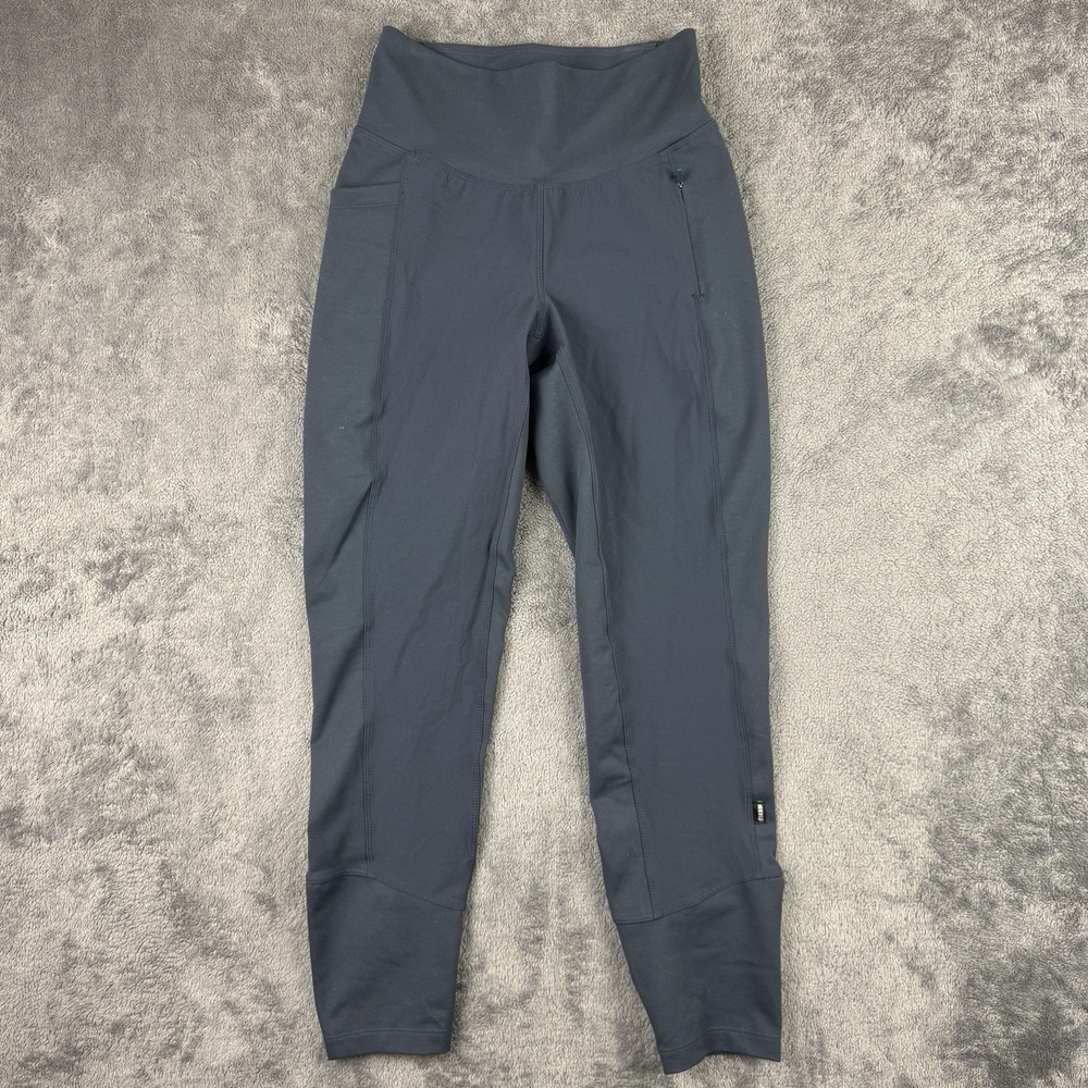REI Co-op Leggings Womens XSmall‎ Blue Gray Activewear Hiking Pockets Slim Fit